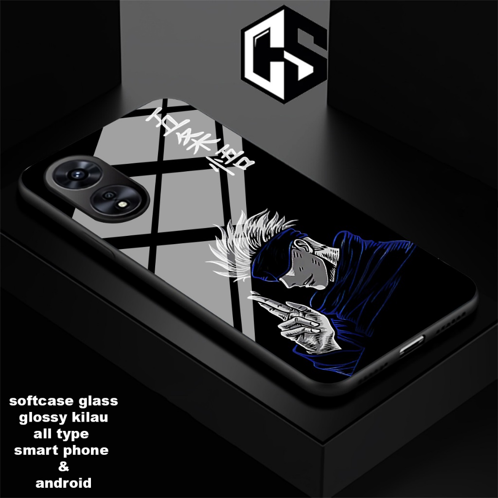 Softcase Glossy Oppo Series/ C6/เคสสําหรับOppo A18 A38 A57 A77S A58 A78 A98 A60 A79 A53 A17 A17K A16