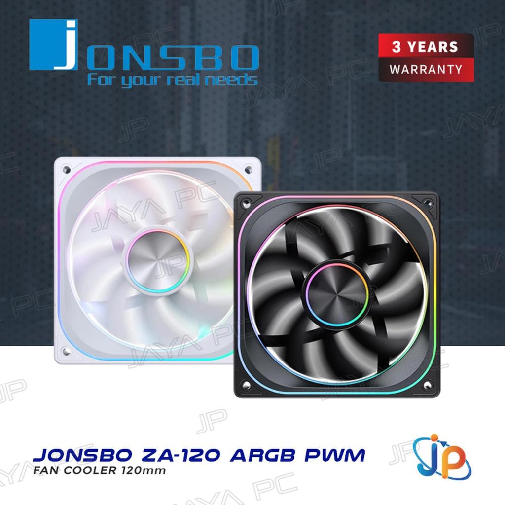 Jonsbo ZA-120 PWM ARGB Cooler Case 120mm - พัดลมปลอกและหม้อน้ํา 12cm