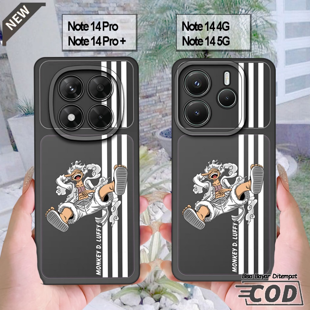 เคส XIAOMI REDMI NOTE 14 _REDMI NOTE 14 pro _REDMI NOTE 14 pro plus _ปลอกซิลิโคนสีดําใส