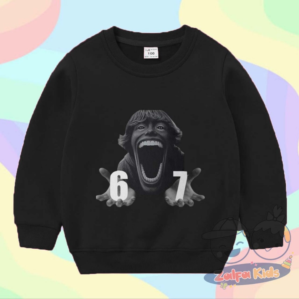 Roblox SCP 067 KID Anomali เสื้อสเวตเตอร์ผ้าฟลีซ