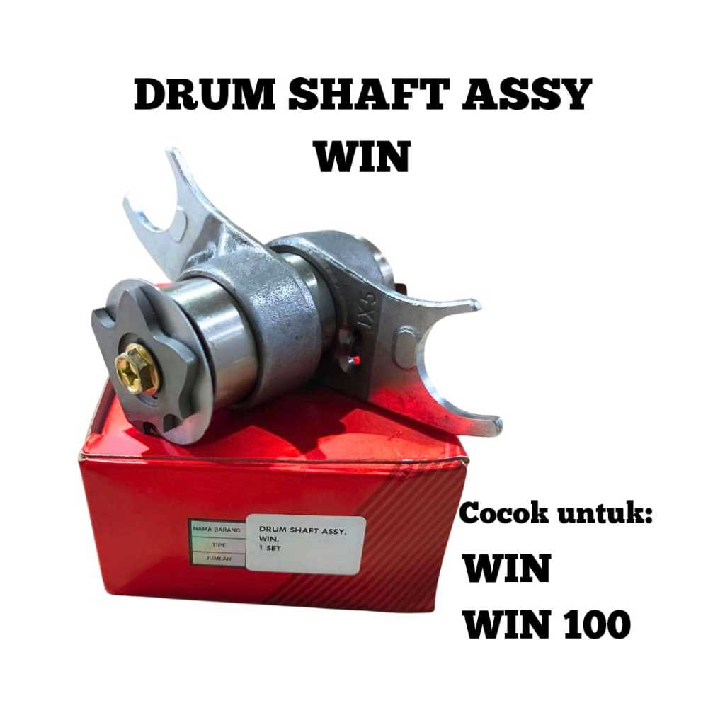 DRUM SHAFT ASSY WIN / WIN 100 MAX 1
