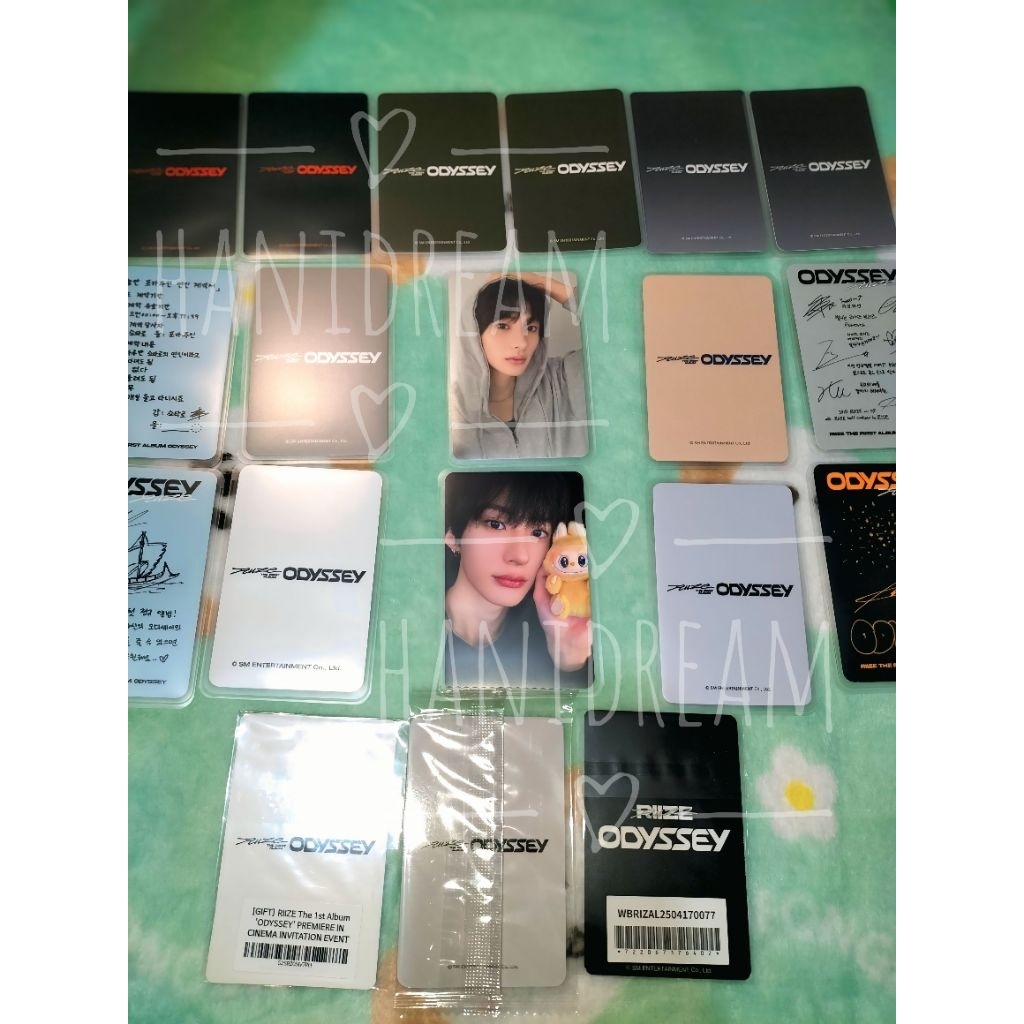 LD MINIRECORD LABU LD SMTOWN & STORE ANTON RIZE ODYSSEY 1ST ALBUM ODYSSEY