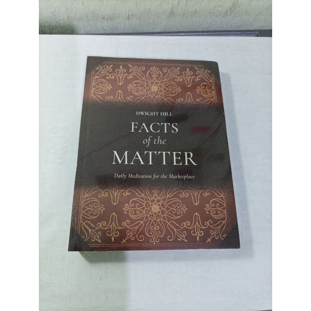 หนังสือนําเข้า ข้อเท็จจริงแห่งสมาธิประจําวันในที่ตลาด/ Dwight Hill