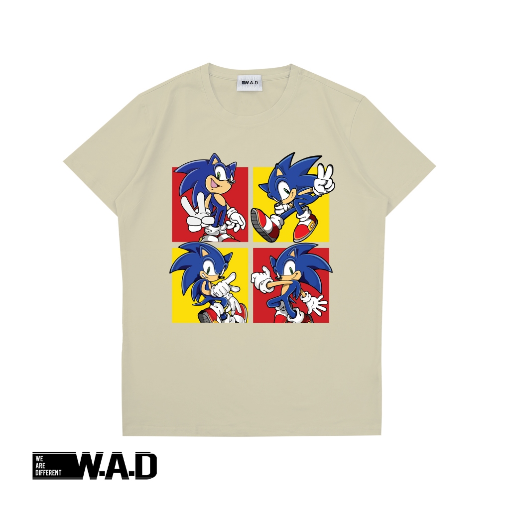 WAD - เสื้อยืดแขนสั้น SONIC 3