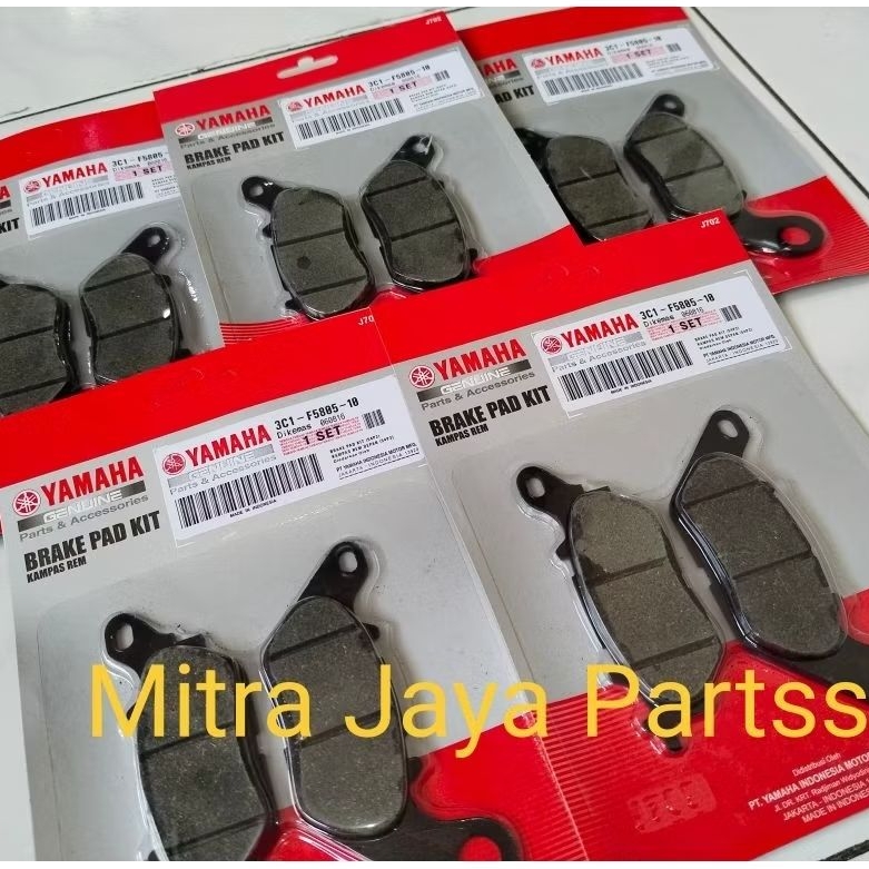 (GRADE B) (WHOLESALE 5 PCS) Front Dispad Jupiter Mx Mio Sporty Smile Mio J Soul GT 115 Vixion ผ้าเบร