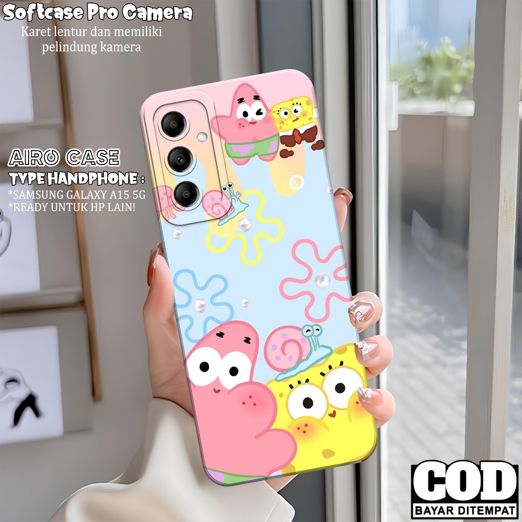 ล่าสุด Samsung Galaxy A15 5G Softcase - เคสแฟชั่นการ์ตูน - Samsung Galaxy A15 5G 2023 เคสโทรศัพท์ - 