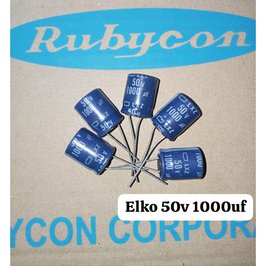 Elko 50v 1000uf Elko 1000uf 50v ตัวถังกลมเดิม