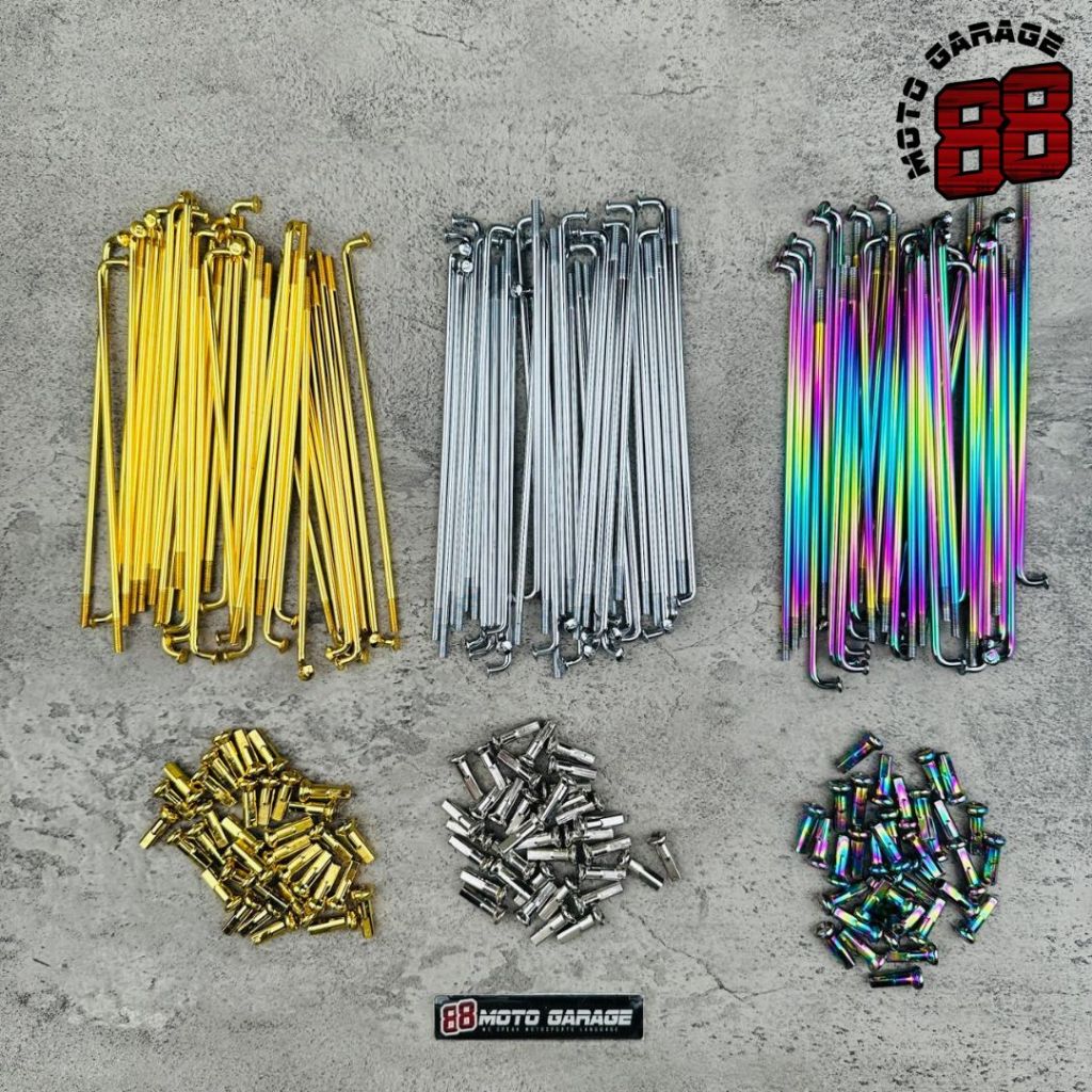 Spokes ขนาด 9x157 Universal รถจักรยานยนต์ทั้งหมด Drive Racing