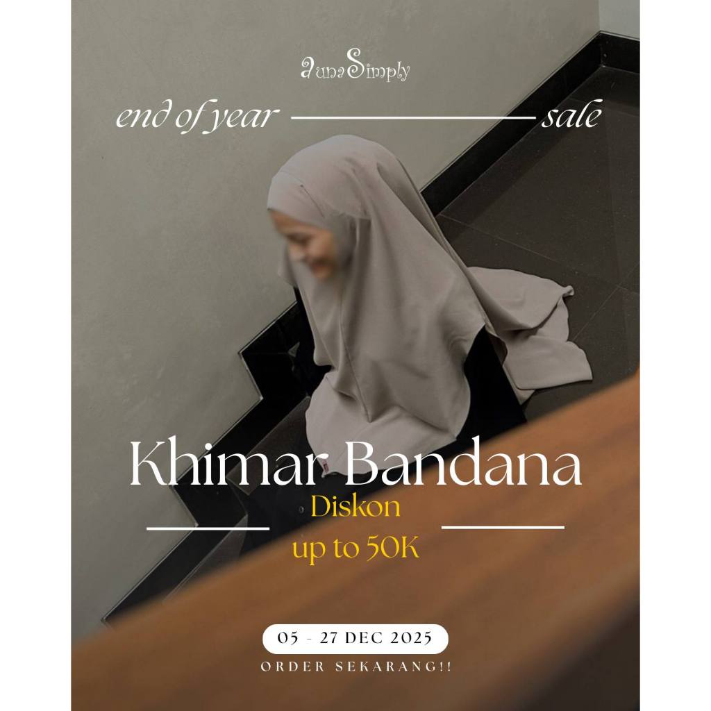 KHIBAN (ผ้าพันคอคีมาร์) MAZEN ANTI UV UPF 25 by Auna Simply