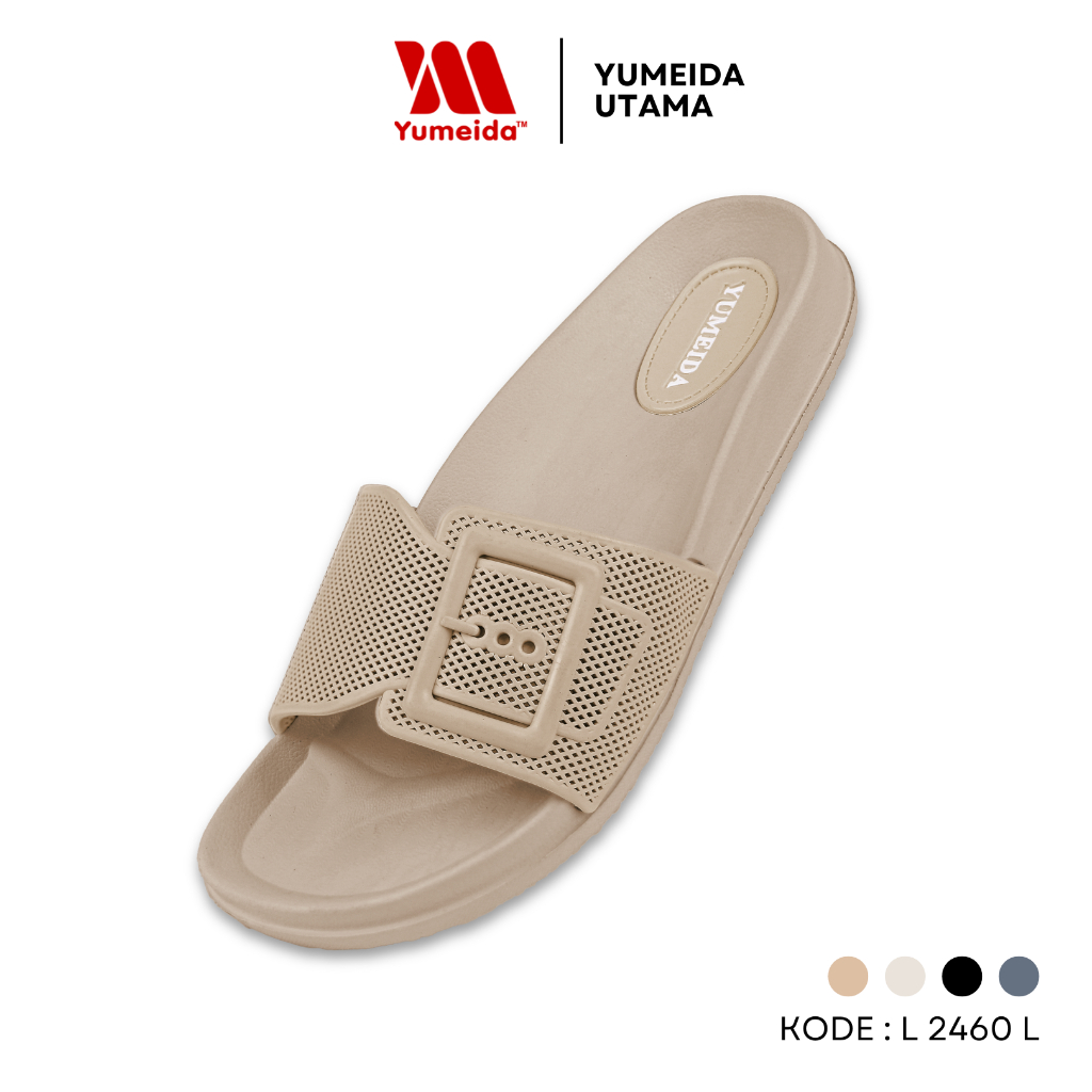 Yumeida L-2460 L - รองเท้าแตะยางกันลื่นสําหรับผู้หญิง