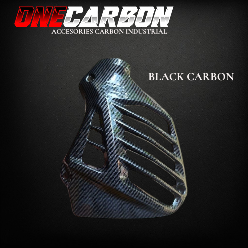 NMAX OLD CARBON GLOSSY RADIATOR COVER คาร์บอน NMAX พัดลมคาร์บอน COVER 2015/2019 AESVARIATION