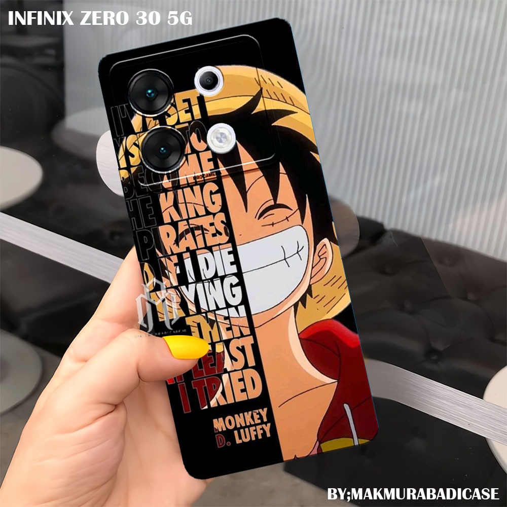 [MA22] Infinix Zero 30 5G Softcase - Infinix Zero 5G - เคส HP ล่าสุด - 0ne Piece Motif - อุปกรณ์เสริ