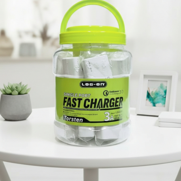 Log On Adapter Charger 18W 3A Qualcomm Charging