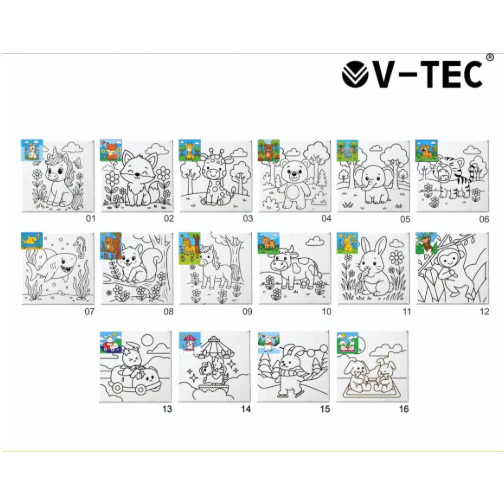 V-TEC CANVAS PICTURE FRAME