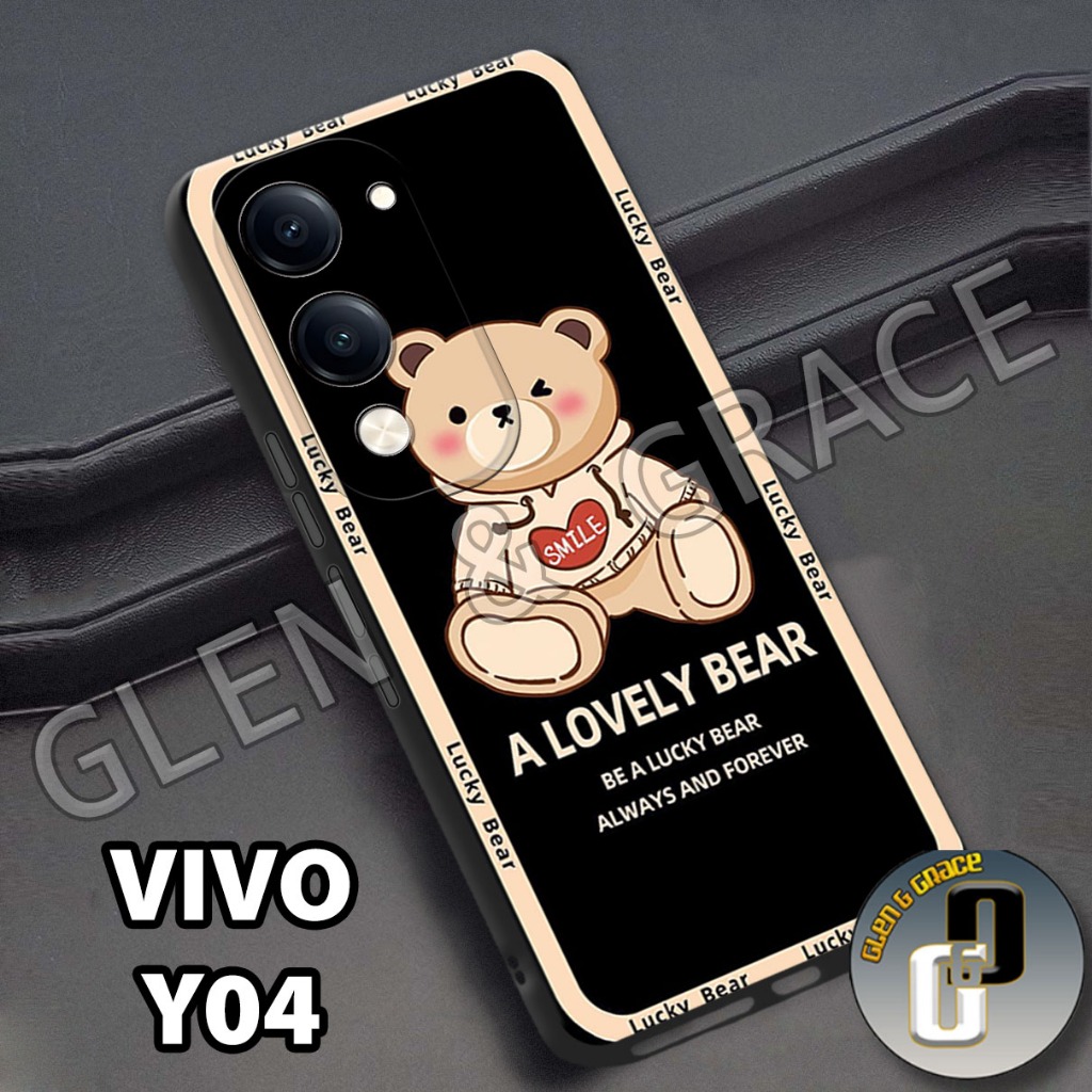 HP G14 - softcase procamera vivo y04 - เคสหมี vivo y04s รุ่นล่าสุด วัสดุยาง - เคสป้องกัน - - โทรศัพท