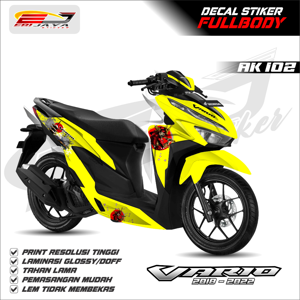 VARIO FULLBODY MOTORCYCLE STICKERS / ใหม่ FULLBIDY VARIO สติ๊กเกอร์ประเภท 120 150 / สติ๊กเกอร์อเนกปร