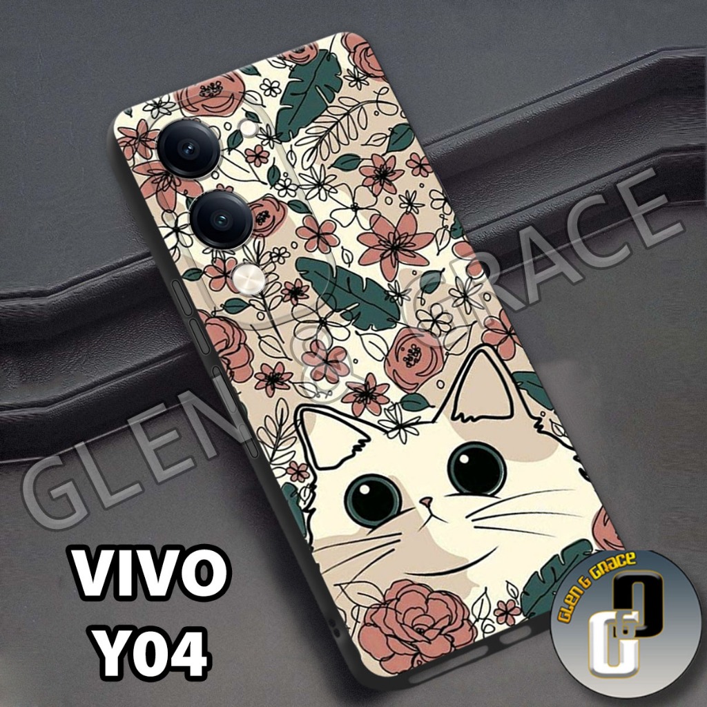 HP G41 - softcase procamera vivo y04 - vivo y04s เคสแฟชั่นน่ารักล่าสุดวัสดุยาง - เคสป้องกัน - - โทรศ