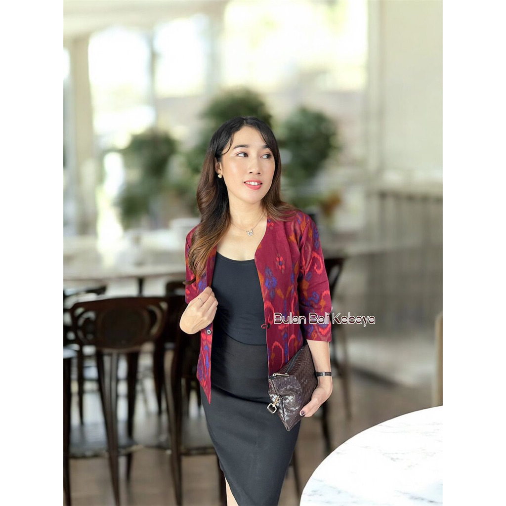 KATUN Endek Cotton Blazer//ผู้หญิง Endek Top/Blazer Only