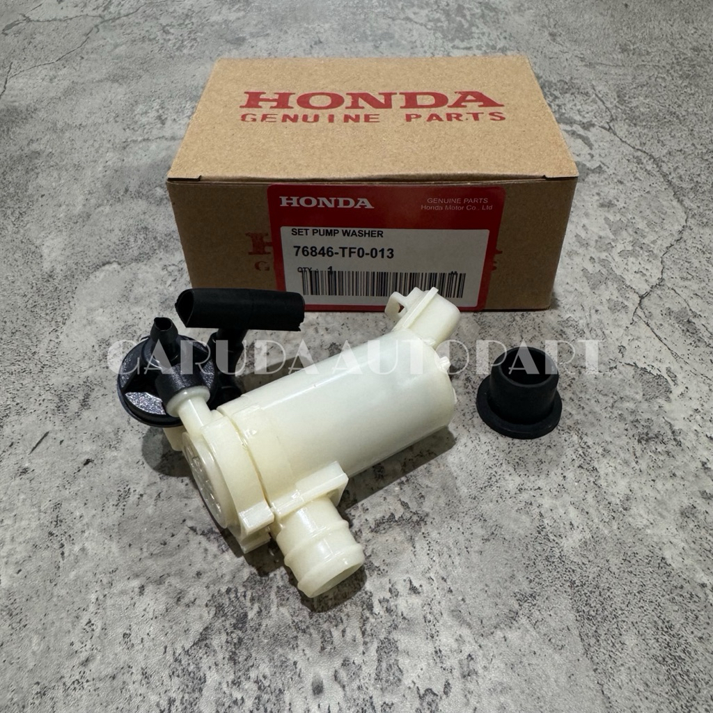 ปั๊มเครื่องซักผ้ามอเตอร์ปั๊มน้ําปัดน้ําฝน Honda Jazz Brio Civic Freed HRV Mobilio 76846-TF0-013