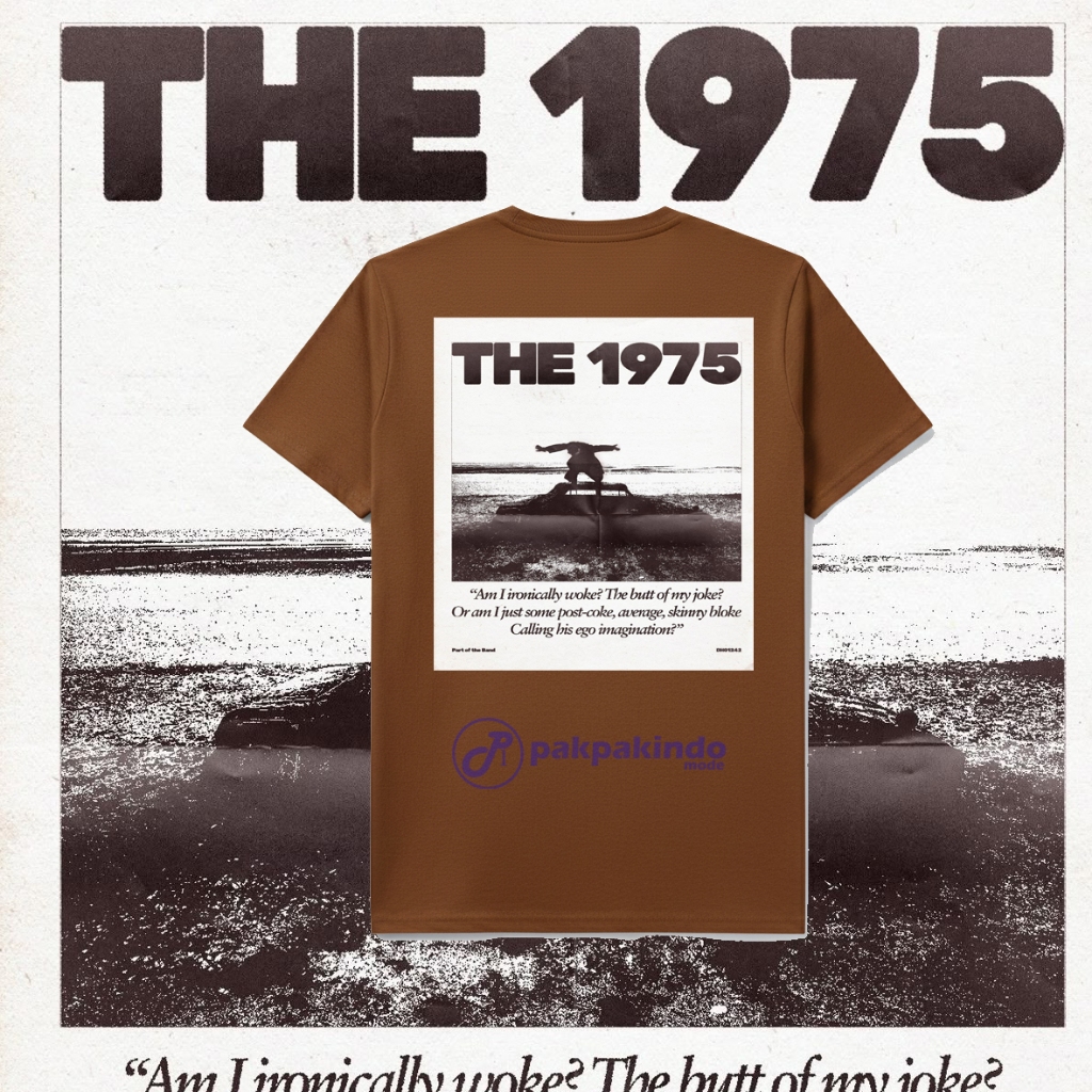เสื้อยืด The 1975 Band Edition Premium Distro | สินค้าเพลง The 1975 | เสื้อยืดวงสุนทรียศาสตร์ 1975 -