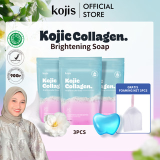KOJIS Kojic Collagen Brightening Soap 90G  Bath Wash COD [DAPAT 3]