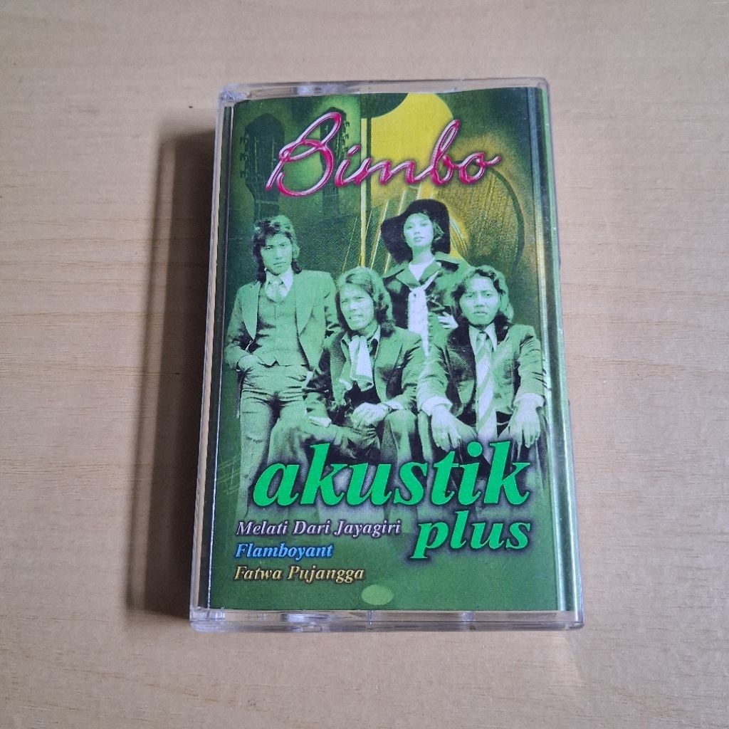 เทปคาสเซ็ท Bimbo Ribbon ของแท้ - Acoustic Plus || Clotabooks Cassette Collection