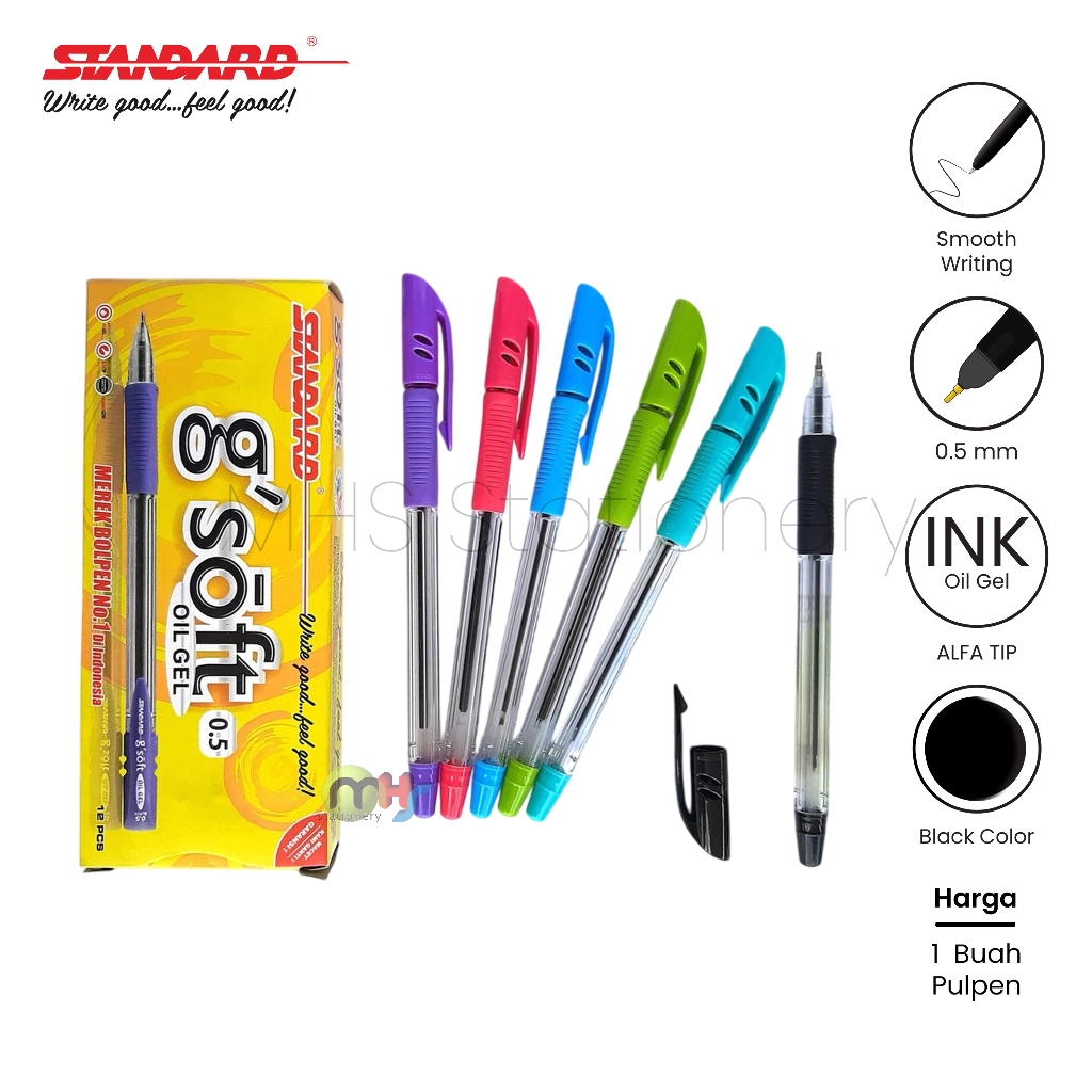 GSOFT STANDARD BALL PEN 0.5MM