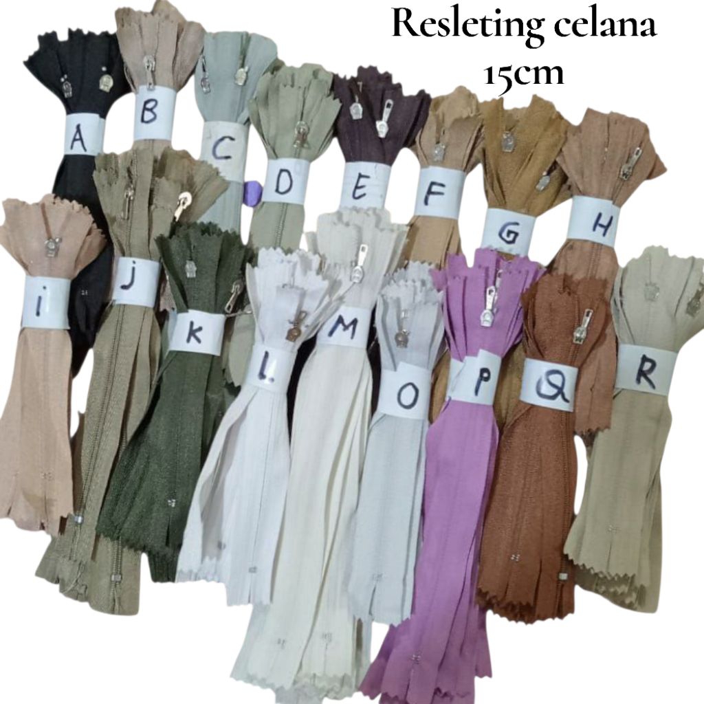 ซิปไนลอน 6in/15cm ราคายกโหล