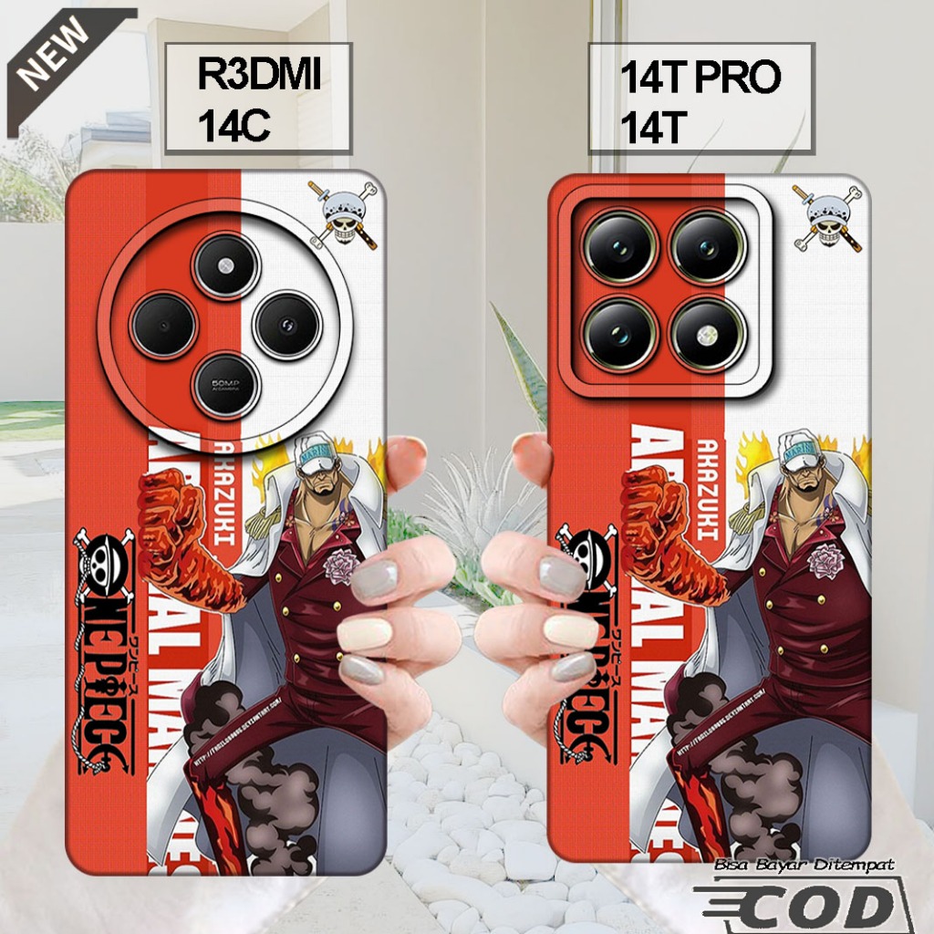 เคส XIAOMI REDMI 14C - เคส XIAOMI 14T - เคส XIAOMI 14T PRO _ปลอกซิลิโคนยืดหยุ่นใสสีดํา