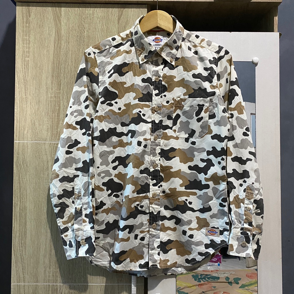 KEMEJA Long Shirt by Dickiez Camo Shirt