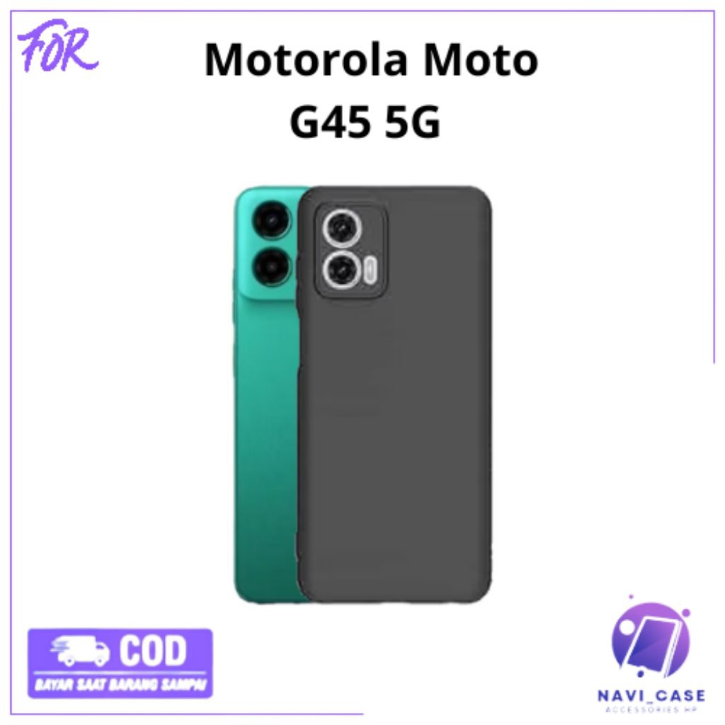 Case Pro Motorola Moto G45 5G Softcase กันกระแทกป้องกันปลอกกล้อง
