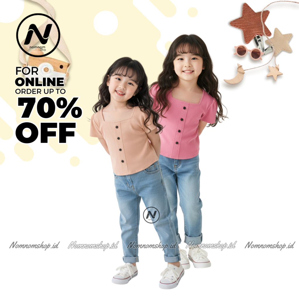 RUMMY TOP - เสื้อไหมพรมธรรมดาสําหรับเด็กผู้หญิง 1-7 ปี!!!