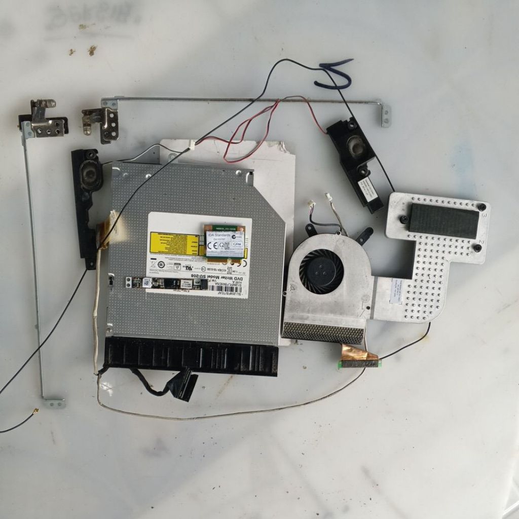 ผายลม Acer one 14/Z1401-C5PX DVD ลําโพงเว็บแคมยืดหยุ่น LCD บานพับพัดลม wifi ยืดหยุ่นพัดลมการ์ด Wifi