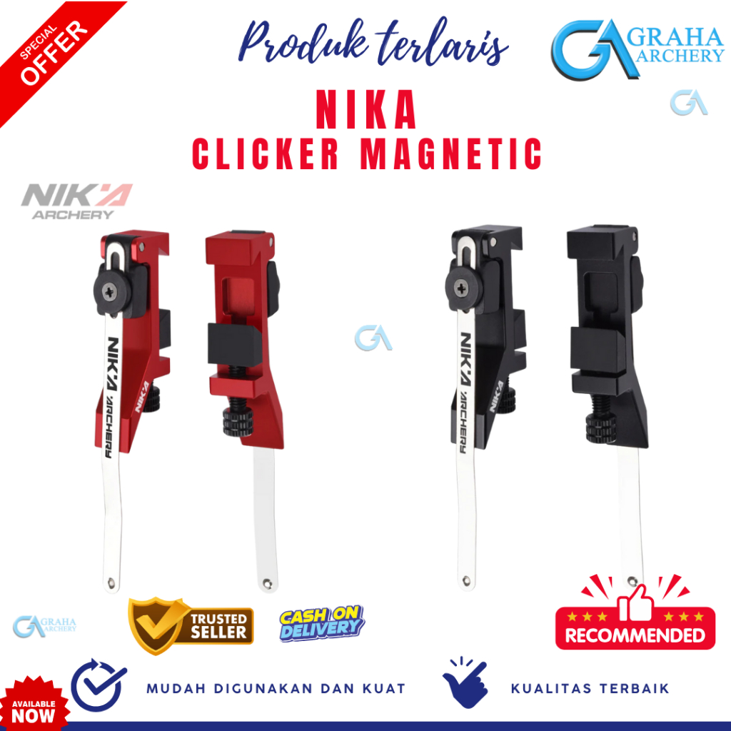 MAGNETIC NIKA ARCHERY CLICKER