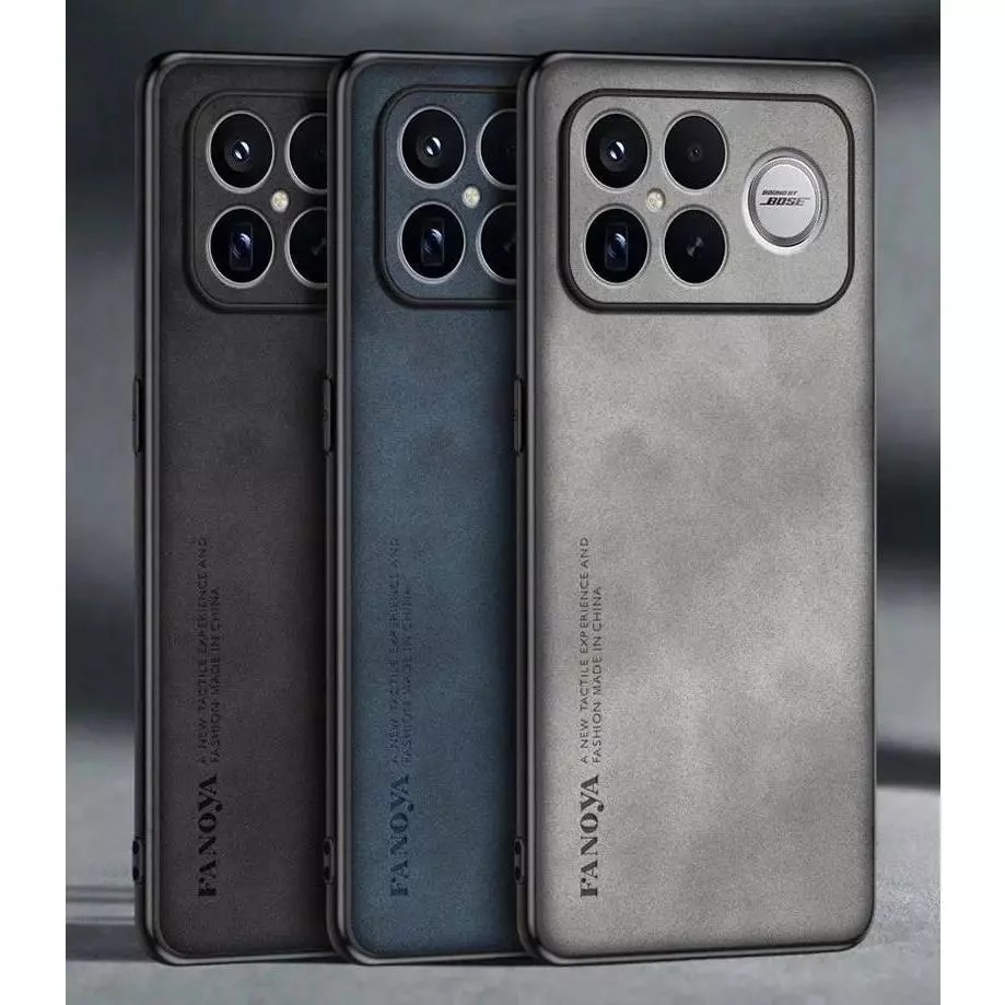 FERZIA - SOFT CASE HP XIAOMI POCO F8 ULTRA / PRO - หนังซิลิโคน FANOYA SUEDE HP CASE