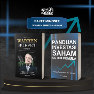 Paket Waren Saham [2buku]  [ WARRENT BUFFET + PANDUAN INVESTASI SAHAM ] - Yash Media