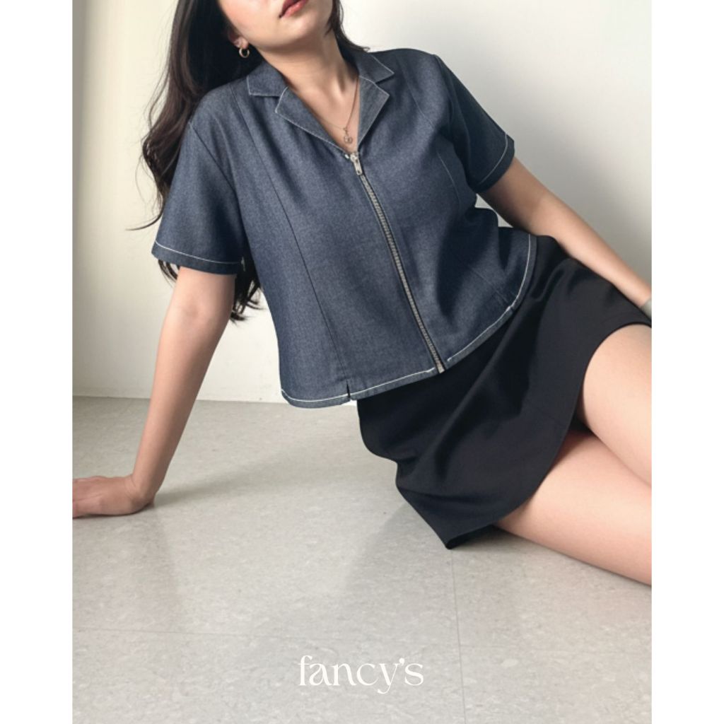 [Fancys] - Zoey Top / Elegant Womens Tops ชุดลําลอง