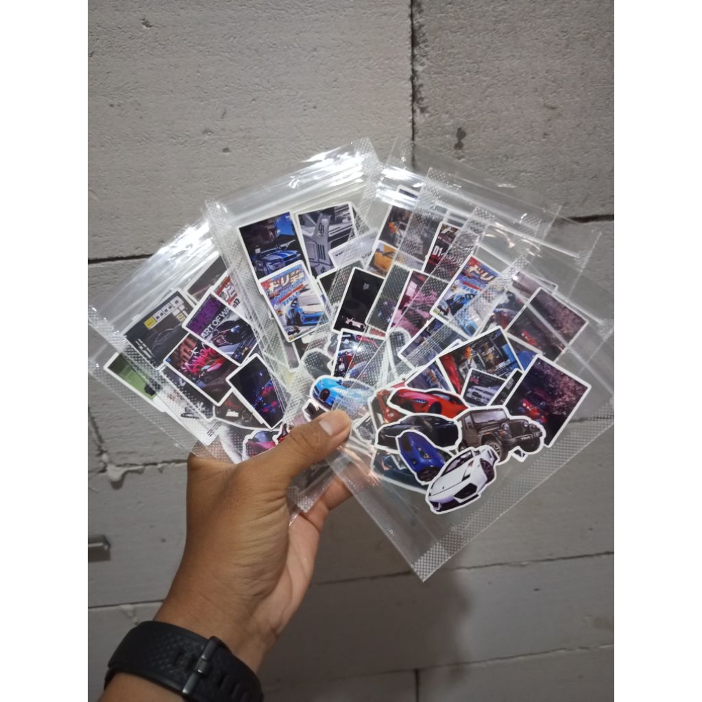 สติ๊กเกอร์ติดรถยนต์ JDM TOKYO DRIFT 10 ชิ้น