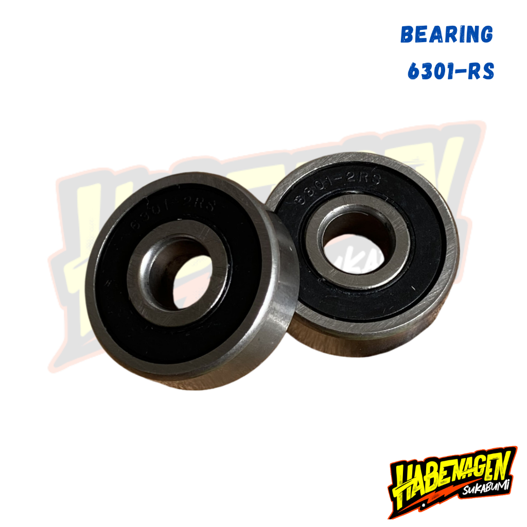 แบริ่งแบริ่งแบริ่ง Laher Laker Lahar Bearing 6301 2RS 6301RS Universal