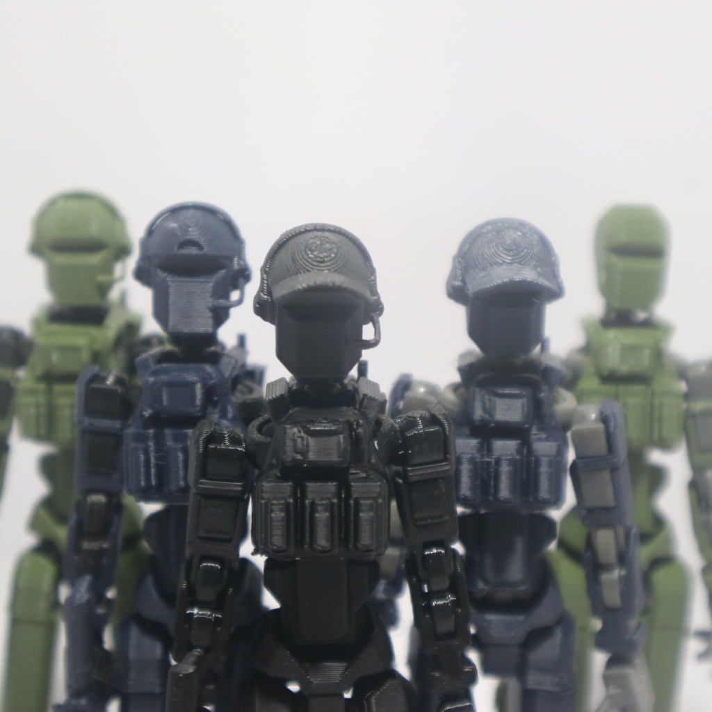 GeekPrints Dummy 13 – Army Tactical Military Armor Set v1 (1:12) – ชุดเกราะทหารยุทธวิธีสําหรับฟิกเกอ