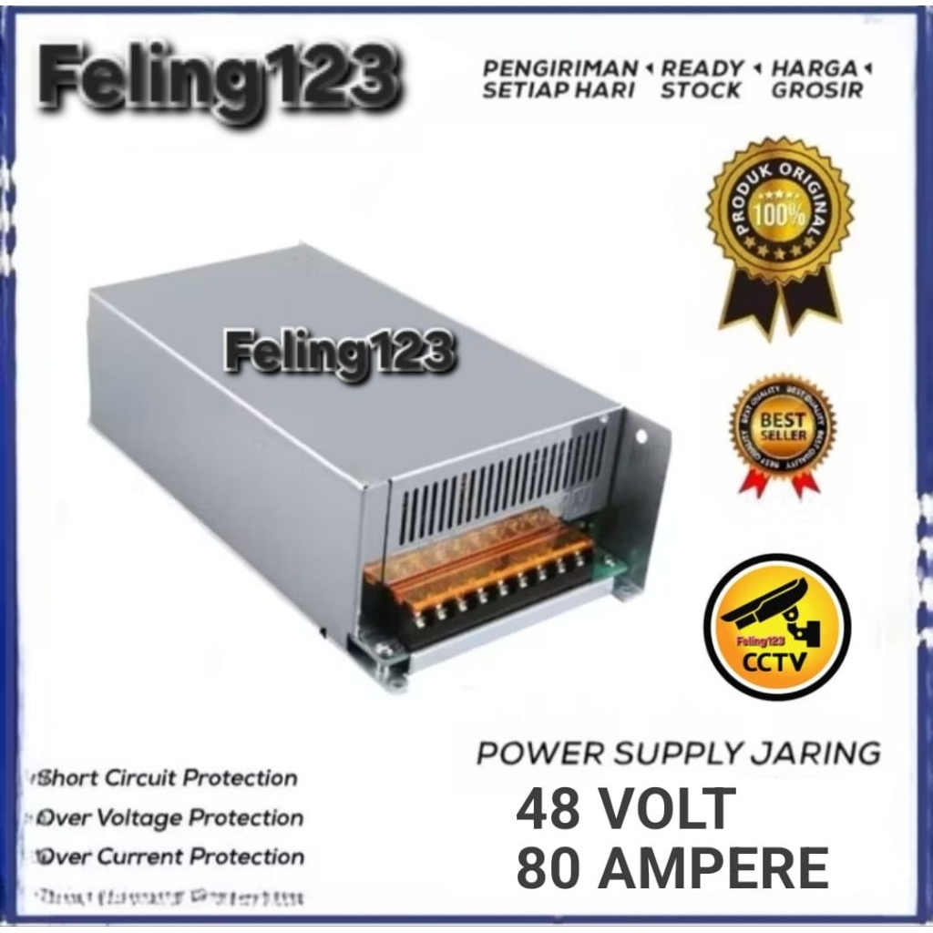 แหล่งจ่ายไฟ psu 48v 80a Switching Power Supply PSU 48volt 80ampel