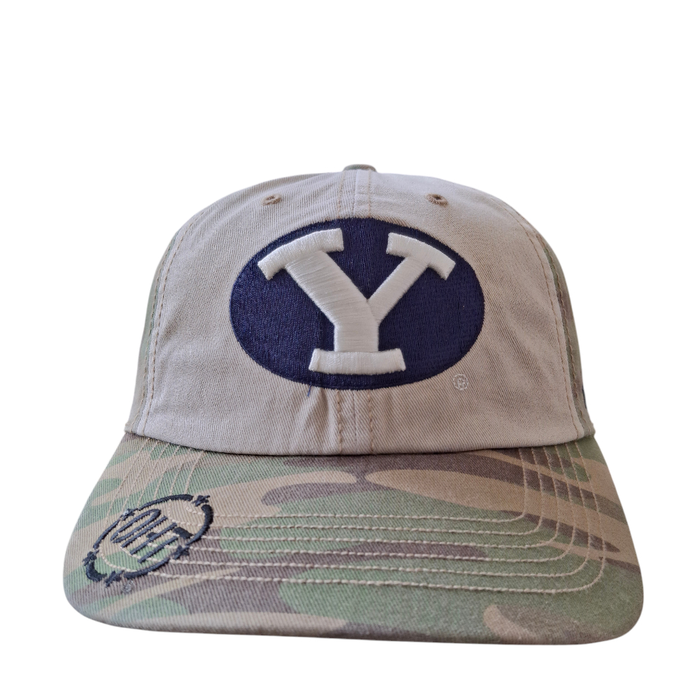 BYU Cougars Operation Hat Trick 47 Clean Up Cap Camo