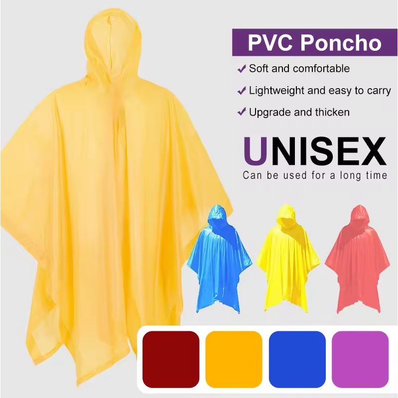 PACMAN ADULT PVC PONCHO RAINCOOAT