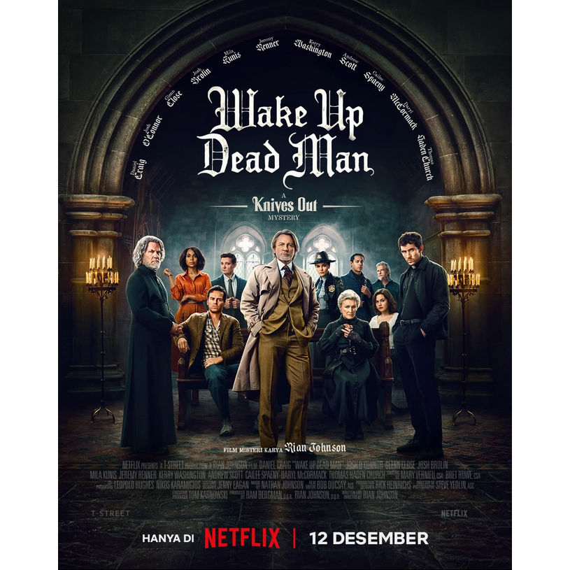 Wake Up Dead Man A Knives Out Mystery (2025) ฟิล์มตะวันตก