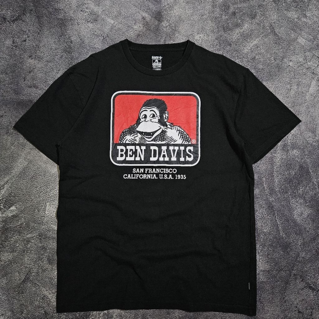 Ben Davis เสื้อยืด Icon Logo สีดํา