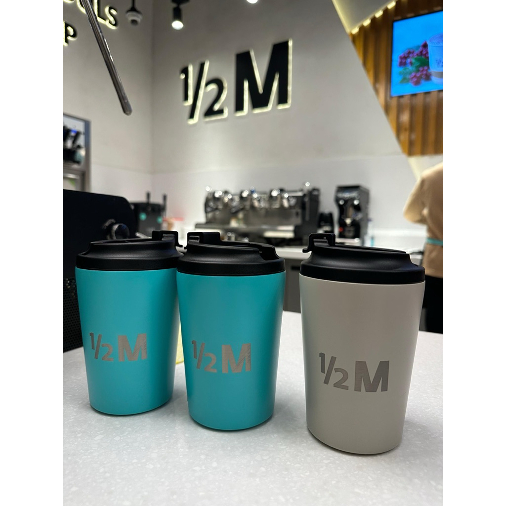 แก้วน้ํา HALF MILLION • แก้วน้ํา HALF MILLION • แก้วน้ํา 1/2 M ขนาด 350 ML • MAKKAH VIRAL