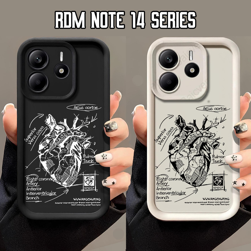 Softcase ยาง Redmi Note 14 4G Note 14 5G - เคส Hp Redmi Note 14 4G Note 14 5G - Casing Pro Camera Re