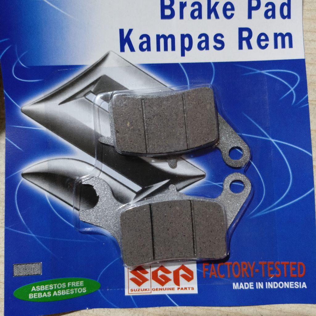 ผ้าเบรคหน้า SUZUKI NEX 2/SUZUKI BURGMAN 125/SUZUKI AVENIS 125