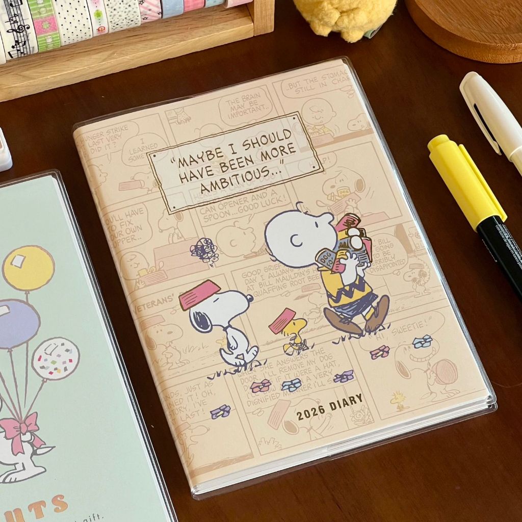 สมุดแพลนเนอร์ 2026 สนูปปี้