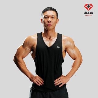 Singlet Olahraga Gym Running Boxing Calisthenic Olahraga dan santai sudah Quick Dry Bahan Adem Elastis Anti Bacterial dengan Logo Highdensity